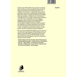 Libro. TEATRO EN CONTRA. Once obras de Fabio Rubiano Orjuela