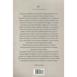 Libro. REPENSAR LA ORGANIZACIÓN DE UN FESTIVAL
