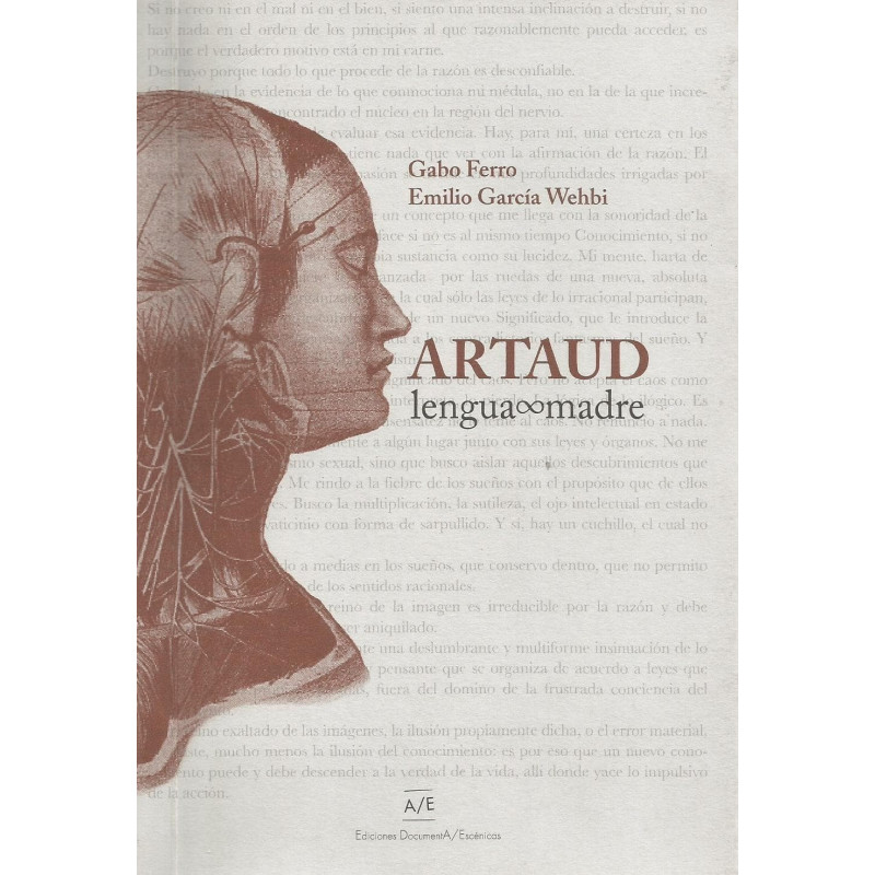 Libro. ARTAUD - LENGUA Y MADRE