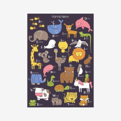 Puzzle. 100PZ ANIMALFABETO