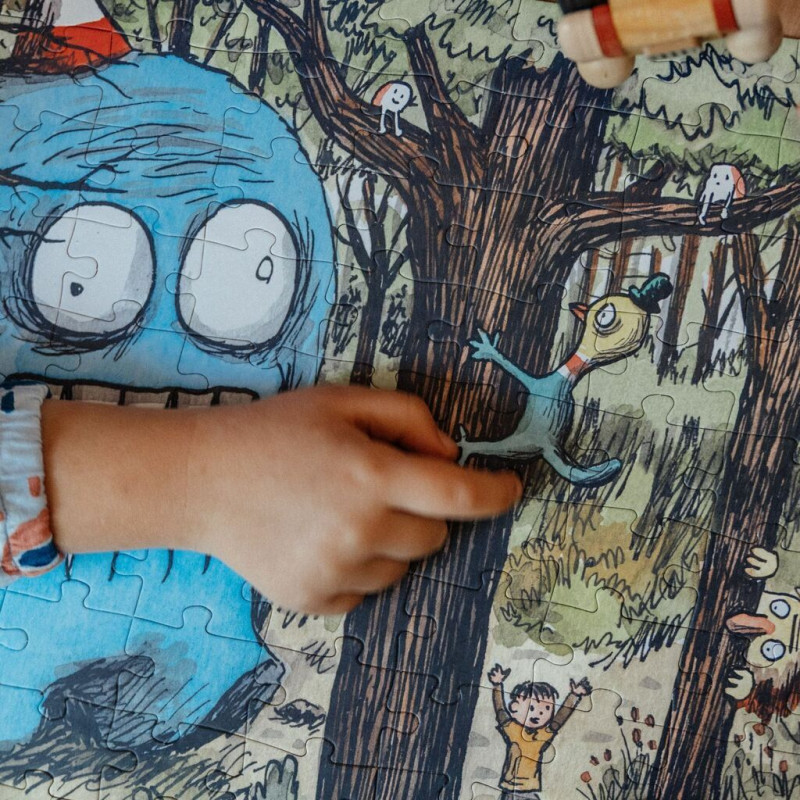 Puzzle. 100pz OLGA EN EL BOSQUE