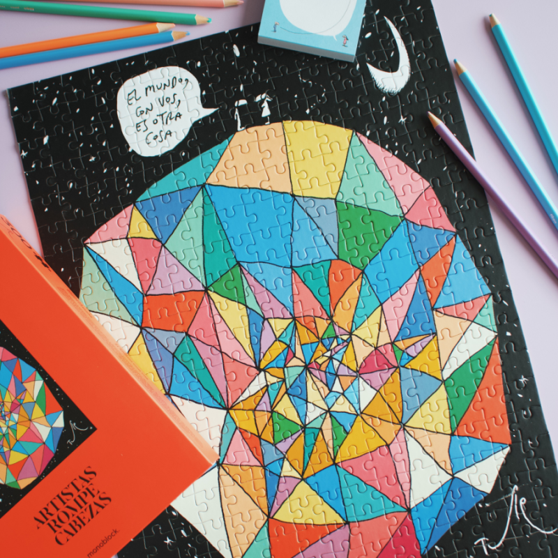 Puzzle. 300PZ EL MUNDO CON VOS