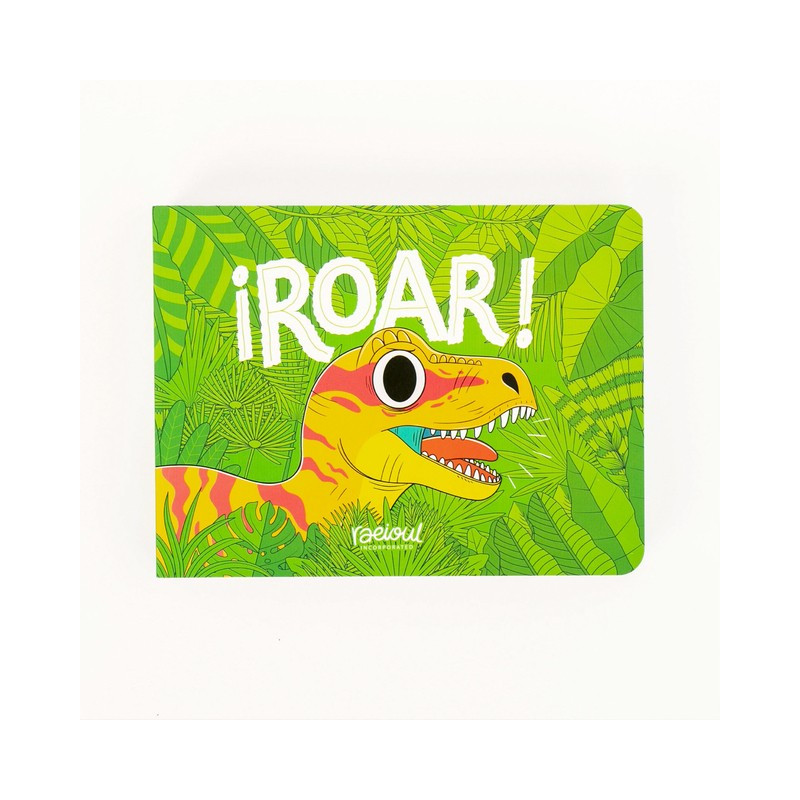 Libro de cartoné. ¡ROAR!
