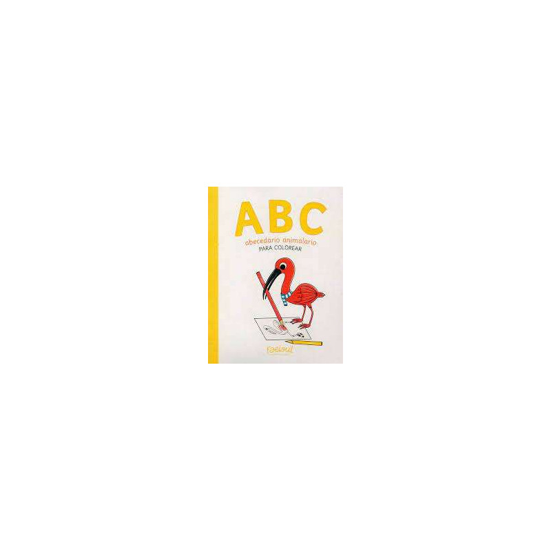 Libro. ABC Abecedario animalario para colorear
