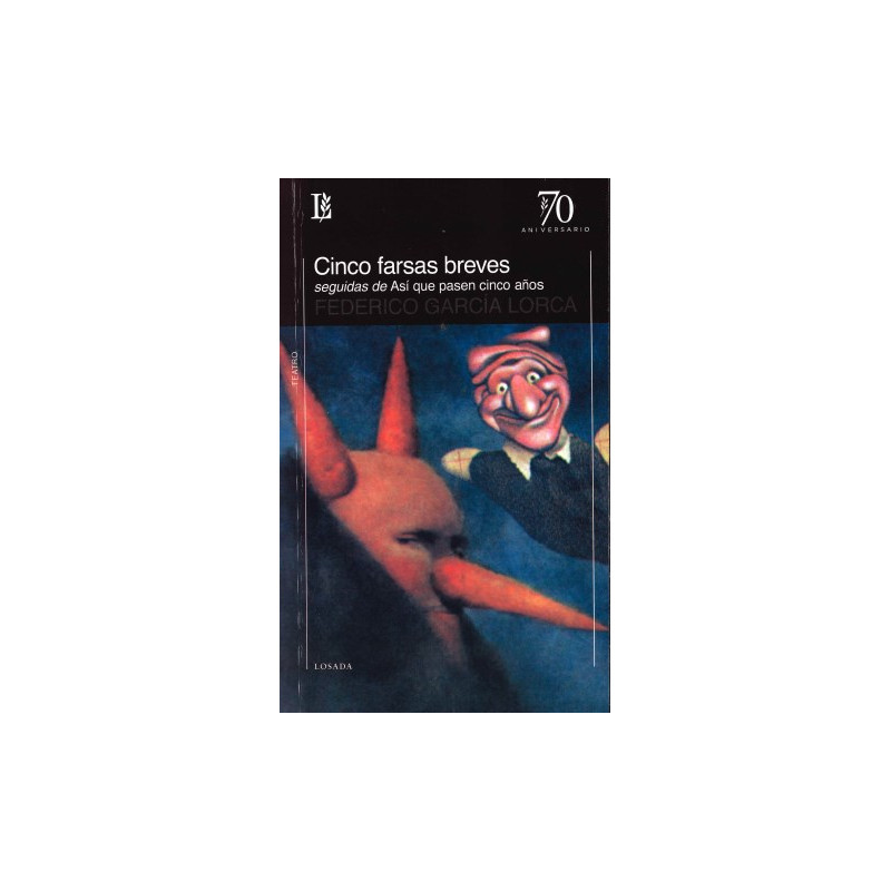 Libro. CINCO FARSAS BREVES - 70 A.