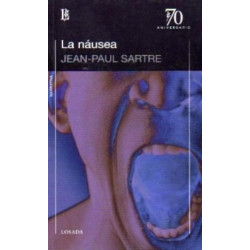 Libro. LA NAUSEA - 70 A. Jean Paul Sartre