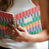 Libro. CUADERNO A5 ANILLADO PUNTEADO RAINBOW DANCER