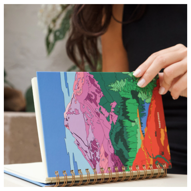 Libro. CUADERNO A5 ANILLADO LISO MIS SUEÑOS ME NECESITAN