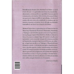 Libro. SOBRE LA TÉCNICA DE LA ACTUACIÓN - MICHAEL CHEJOV