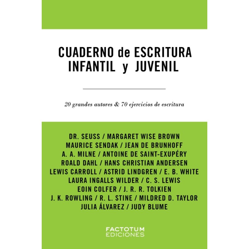 Libro. CUADERNO DE ESCRITURA INFANTIL Y JUVENIL. Wes Magee