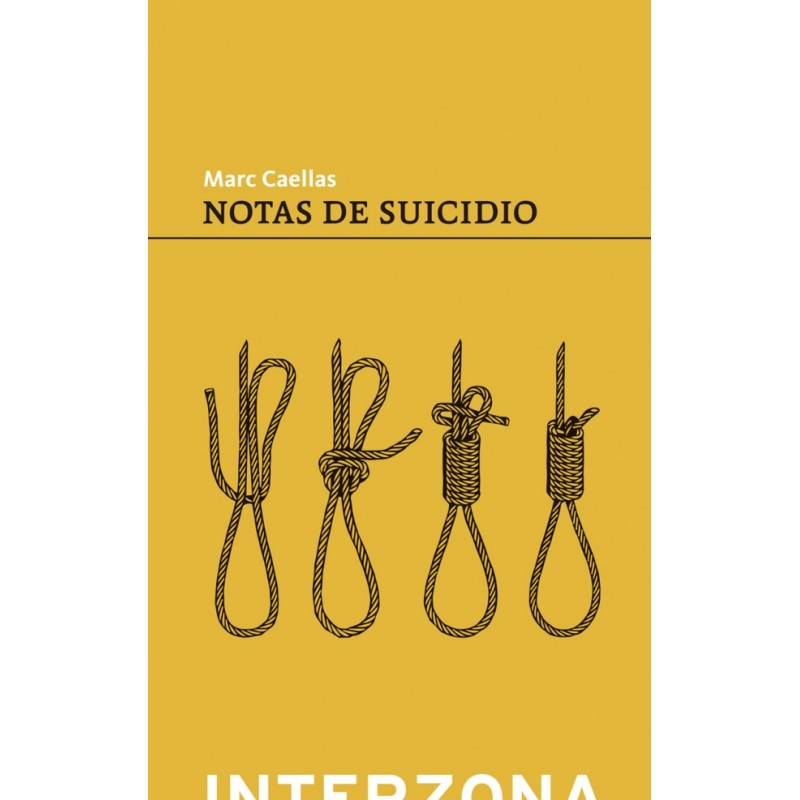 Libro. NOTAS DE SUICIDIO. Marc Caellas