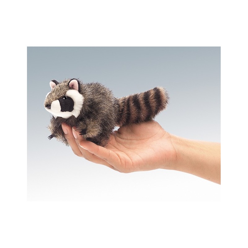 Títere de dedo. MINI MAPACHE