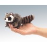 Títere de dedo. MINI MAPACHE
