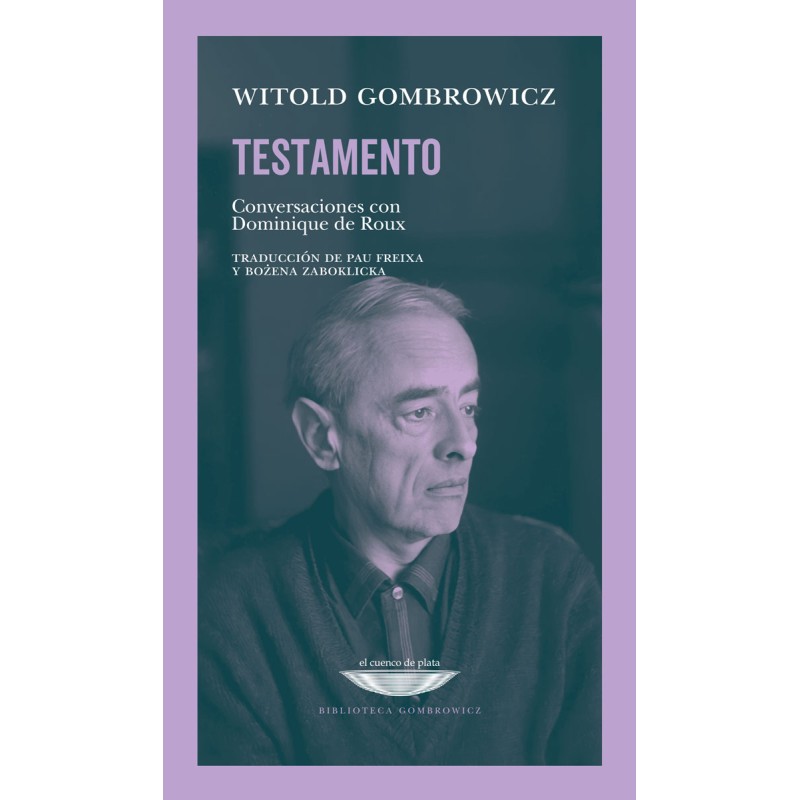 Libro. TESTAMENTO. Witold Gombrowicz