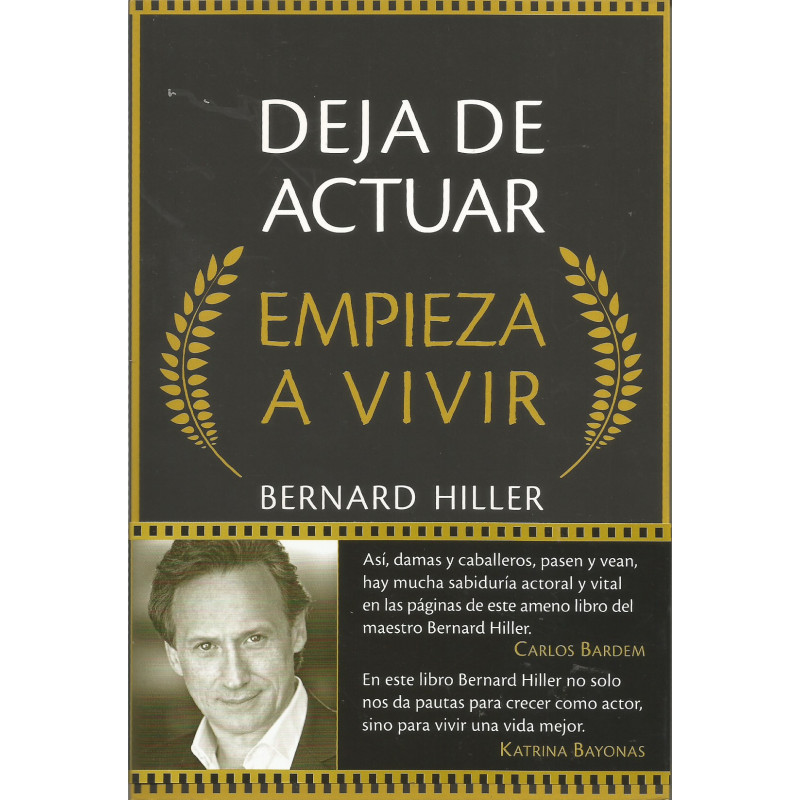 Libro. DEJA DE ACTUAR EMPIEZA A VIVIR