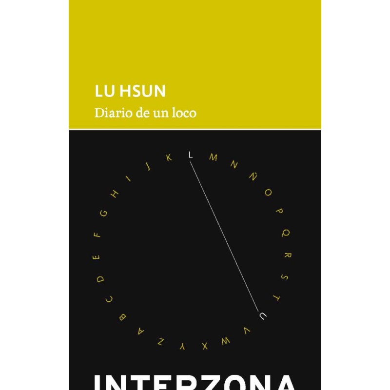 Libro. DIARIO DE UN LOCO. Lu Hsun