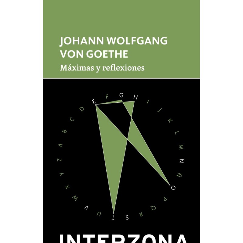Libro. MAXIMAS Y REFLEXIONES. Johann Wolfgang Von Gethe