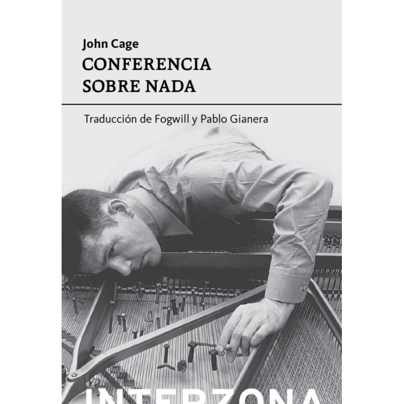 Libro. CONFERENCIA SOBRE NADA. John Cage