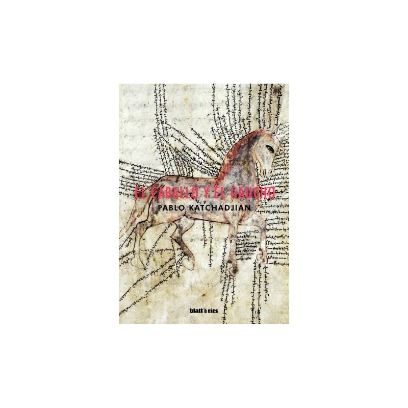 Libro. EL CABALLO Y EL GAUCHO Pablo Katchadjian
