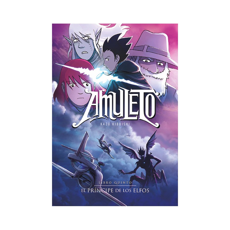 Libro. AMULETO 5: EL PRINCIPE DE LOS ELFOS. Kazu Kibuishi