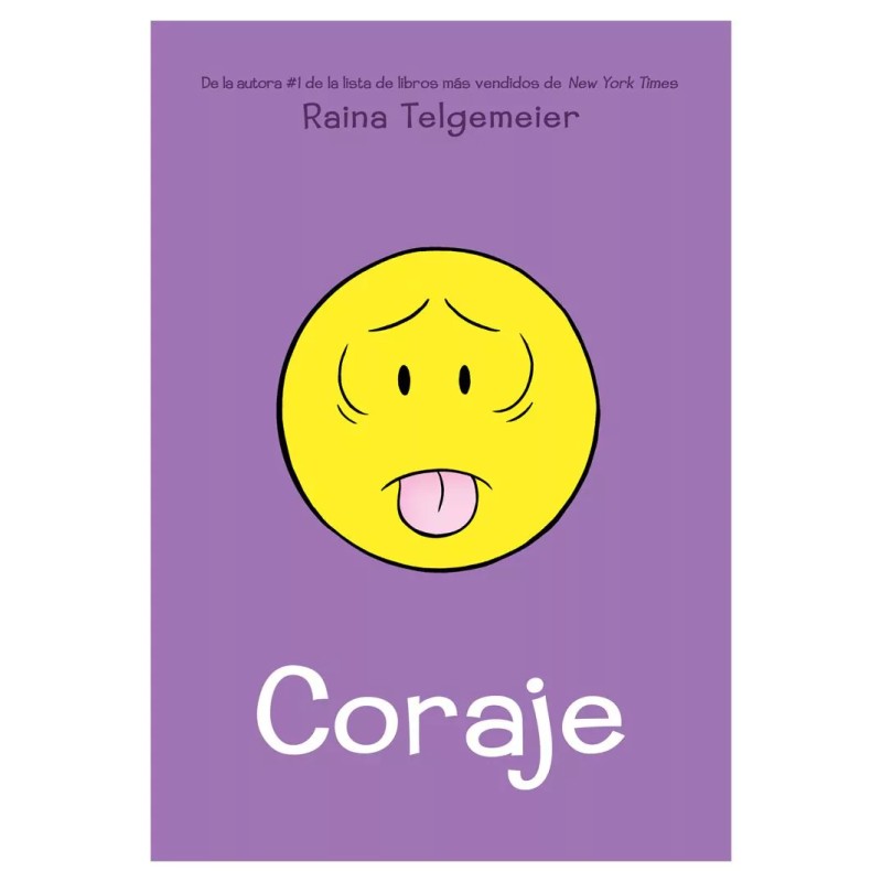 Libro. CORAJE. Raina Telgemeier