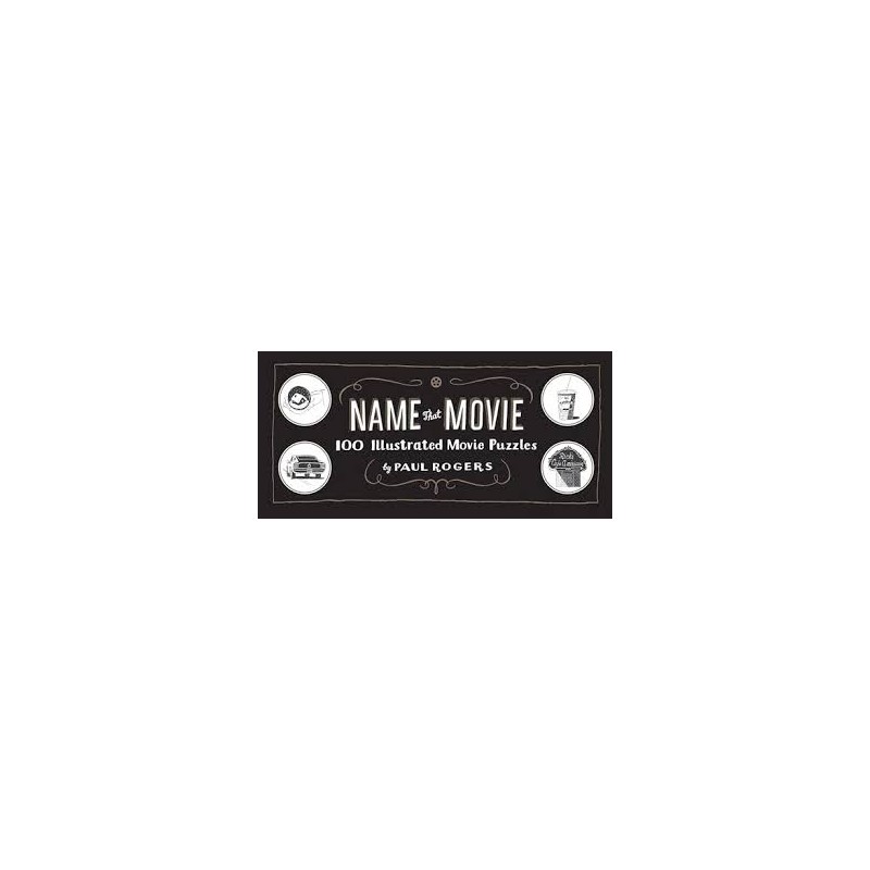 Libro. NAME THA MOVIE: 100 ILLUSTRATED MOVIE PUZZLES