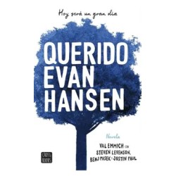 Libro.  QUERIDO EVAN HANSEN. Van Emmich