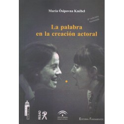 Libro. LA PALABRA EN LA CREACIÓN ACTORAL