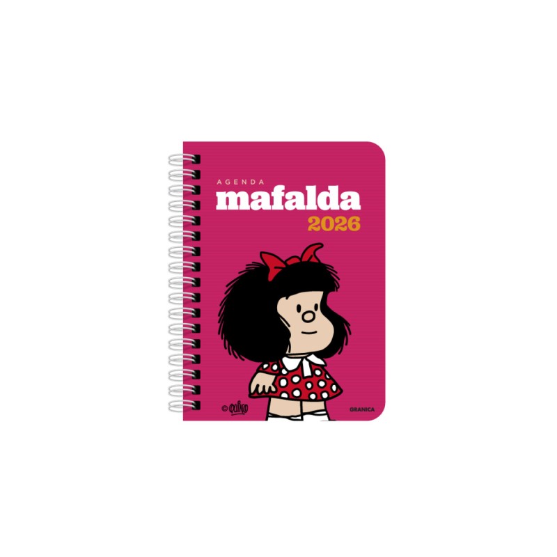 Agenda. MAFALDA 2026. DIA POR PAGINA