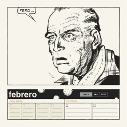 Calendario. ETERNAUTA 2026. PARED.
