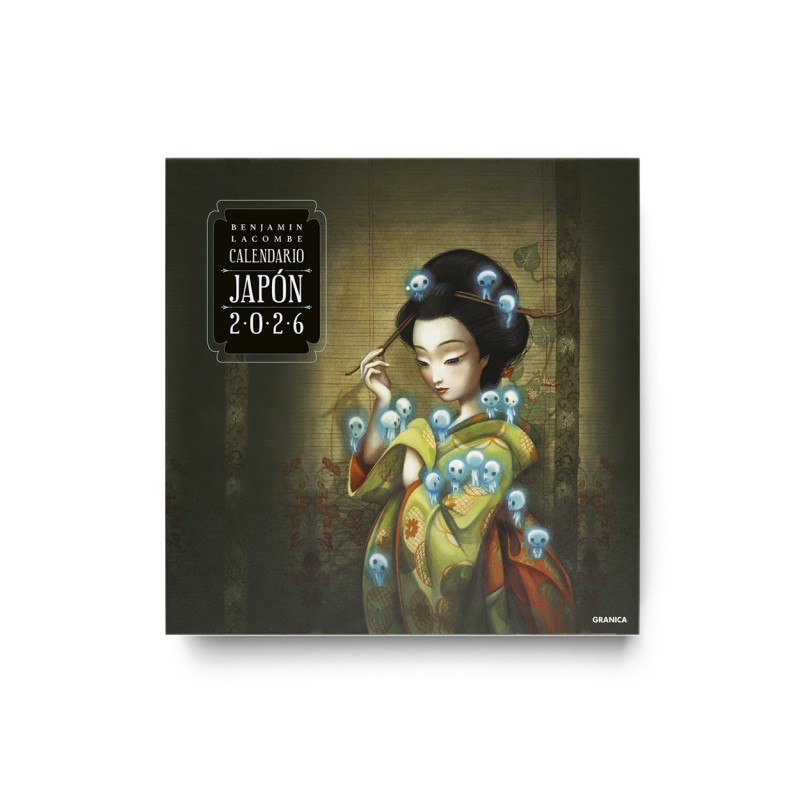 Calendario. BENJAMIN LACOMBE. 2026. PARED.