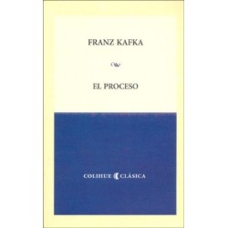 Libro. El Proceso. Franz Kafka