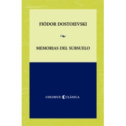 Libro. Memorias del subsuelo. Fiódor Dostoievski