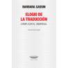 Libro. Elogio a la traducción