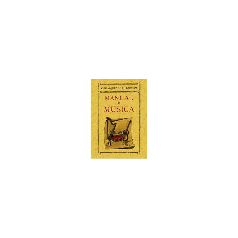 Libro. MANUAL DE MUSICA