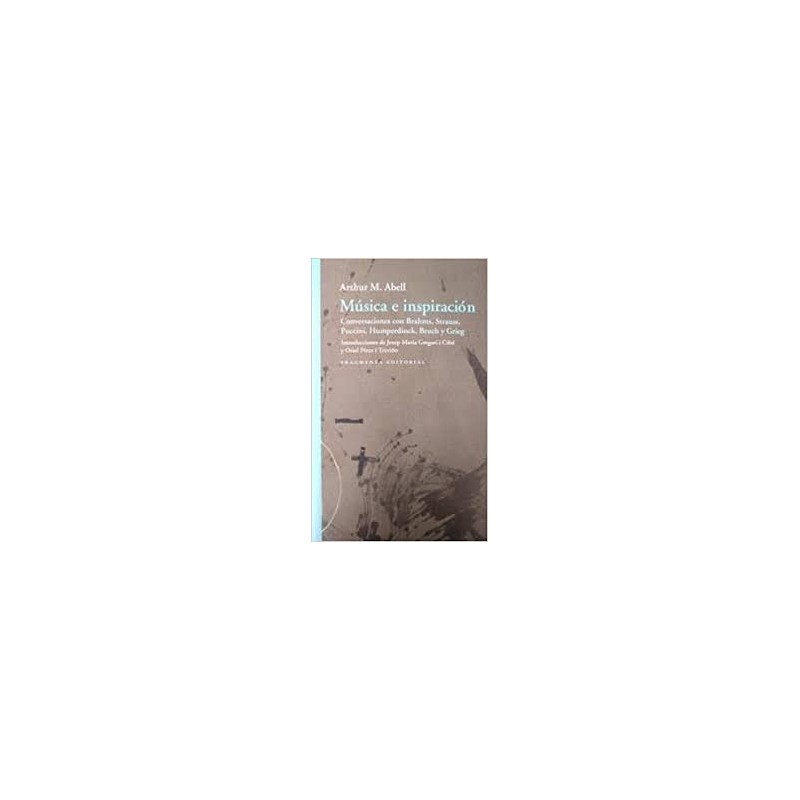 Libro. MUSICA E INSPIRACION