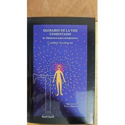 Libro. GLOSARIO DE LA VOZ COMENTADO. El término como experiencia