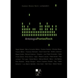 Libro. Antología poetas rock. Gustavo Alvarez Núñez