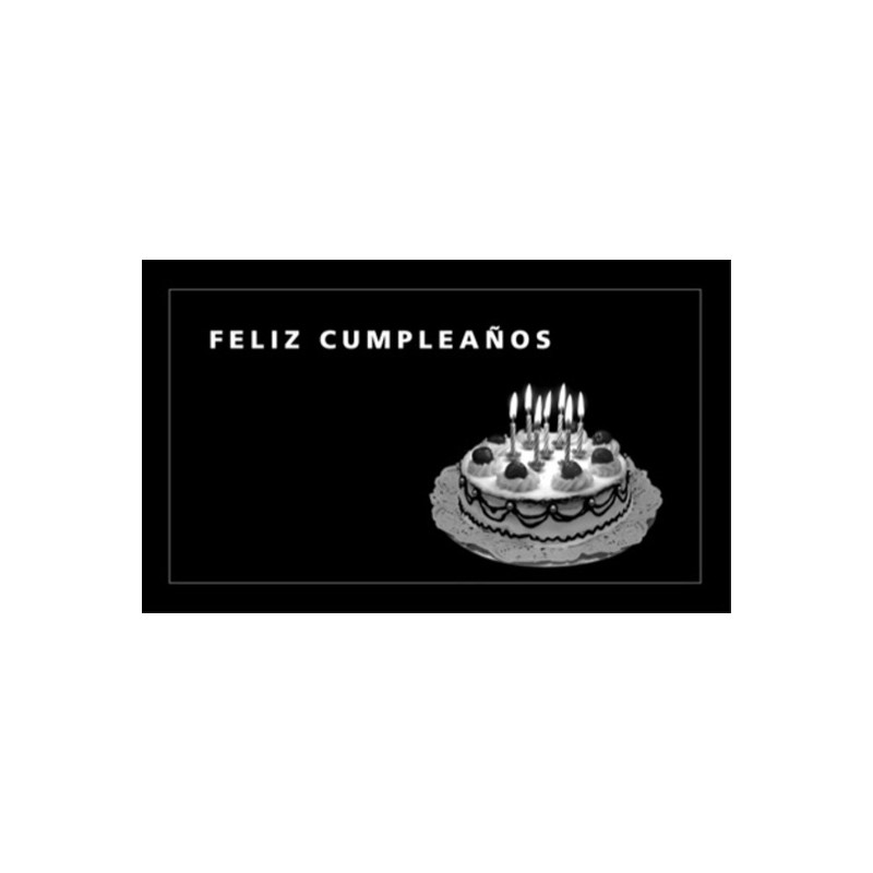 Libro.Feliz cumpleaños. Santiago Melazzini