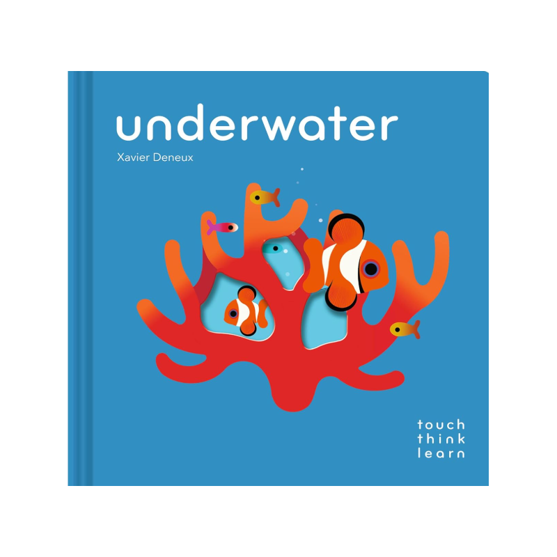Libro de texturas. Touch Think Learn: Underwater