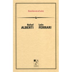 Libro. Escrito en el aire. Rafael Alberti