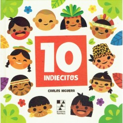 Libro. 10 Indiecitos / 10 Little Indians. Carlos Higuera