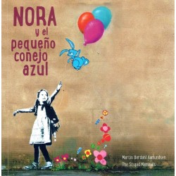 Libro. Nora y el pequeño conejo azul. Martin Berdahl Aamundsen