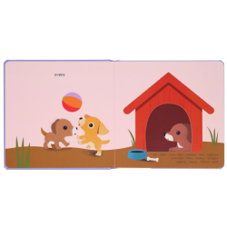 Libro de texturas. Touch Think Learn: Pets