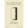Libro. ARTE Y OFICIO DEL ACTOR