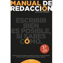 Libro. MANUAL DE REDACCION