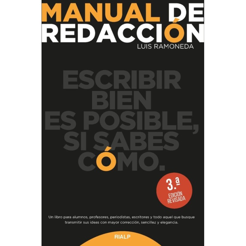 Libro. MANUAL DE REDACCION