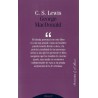 Libro. GEORGE MACDONALD. CS LEWIS