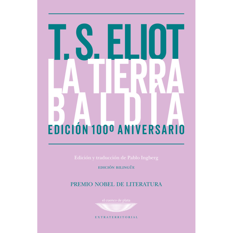 Libro. LA TIERRA BALDÍA. T. S. Eliot