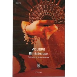 Libro. EL MISANTROPO. MOLIERE